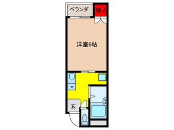 間取図 Ｌｉｖ千林