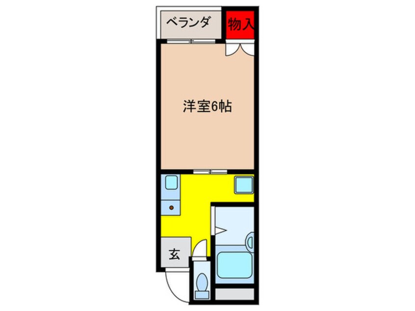 間取図 Ｌｉｖ千林