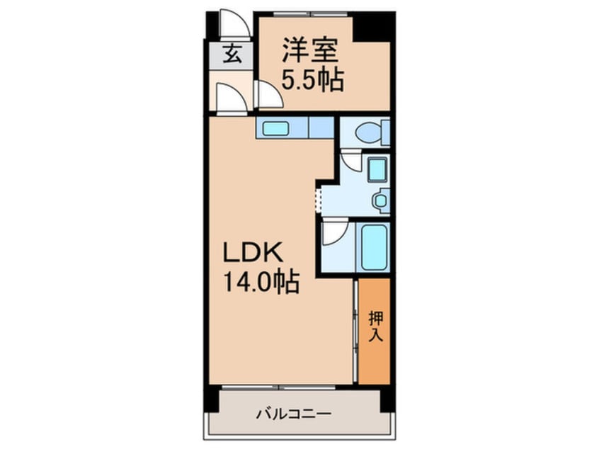 間取図 豊新ガ－デンハイツ