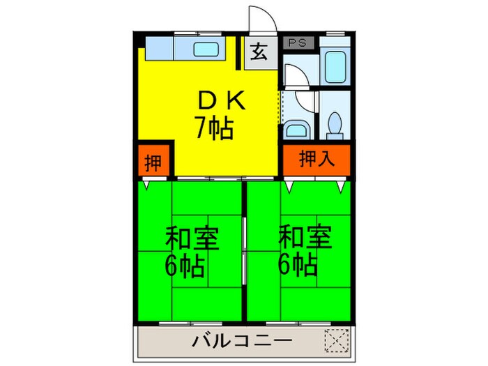 間取り図 美幸コーポ