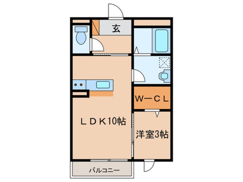 間取図 トランクライン　エイト