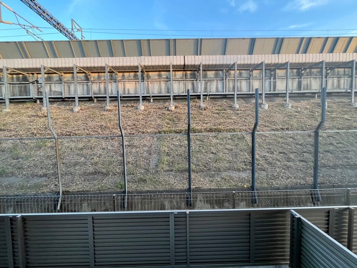 室内からの展望 トランクライン　エイト