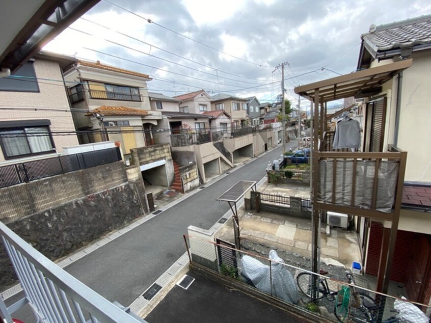 室内からの展望 サカエコーポ