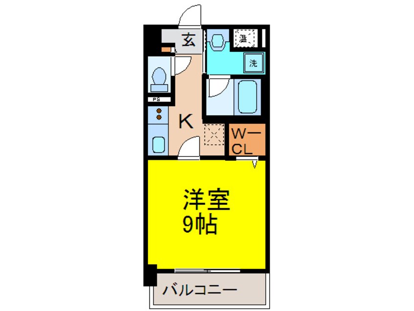 間取図 グーテンターク富田２