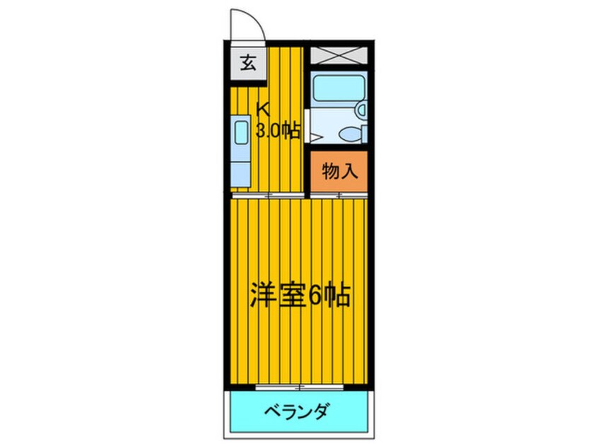 間取図 アルビラ－ジュ