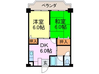 間取図 第４エンシンハイツ