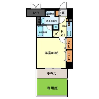 間取図 Fiel神戸本山