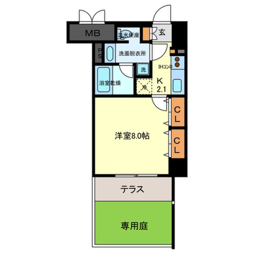 間取図 Fiel神戸本山