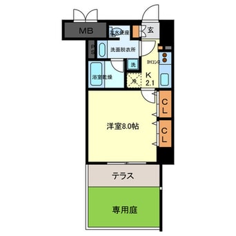 間取図 Fiel神戸本山