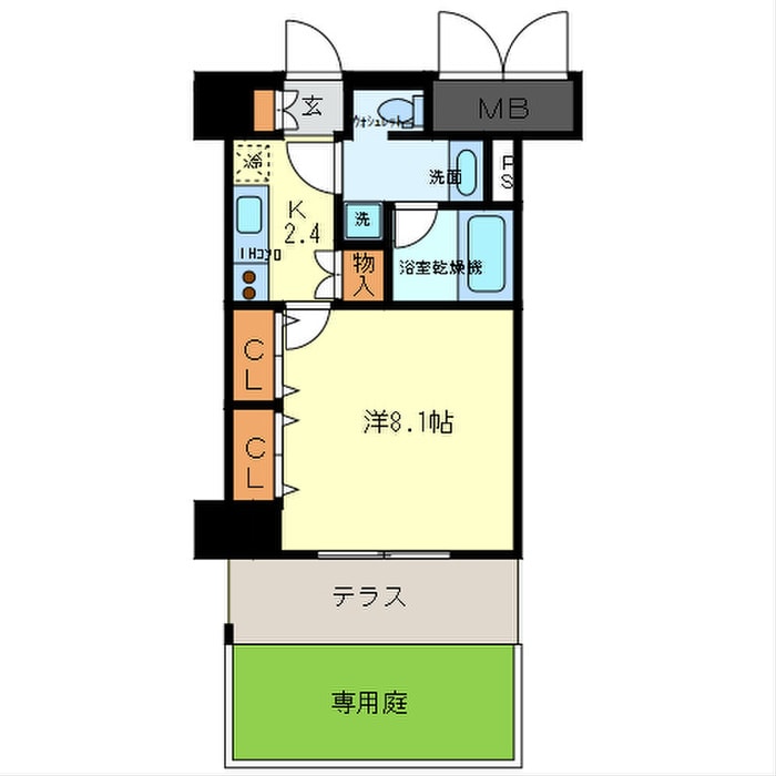 間取り図 Fiel神戸本山