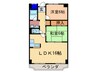 サニーパーク小坂 2LDKの間取り