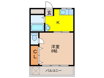 間取図 箕面北尾マンション