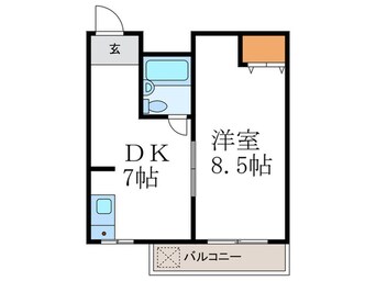 間取図 ノーサイド岡崎