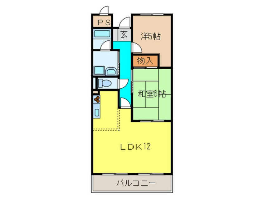 間取図 ミレニアムＮＩＳＨＩＭＵＲＡ