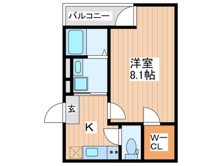 間取図 フジパレス門真大倉町ノース
