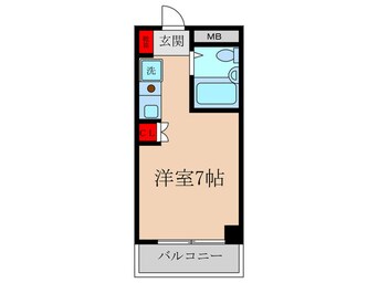 間取図 ドゥエルミヤザキ