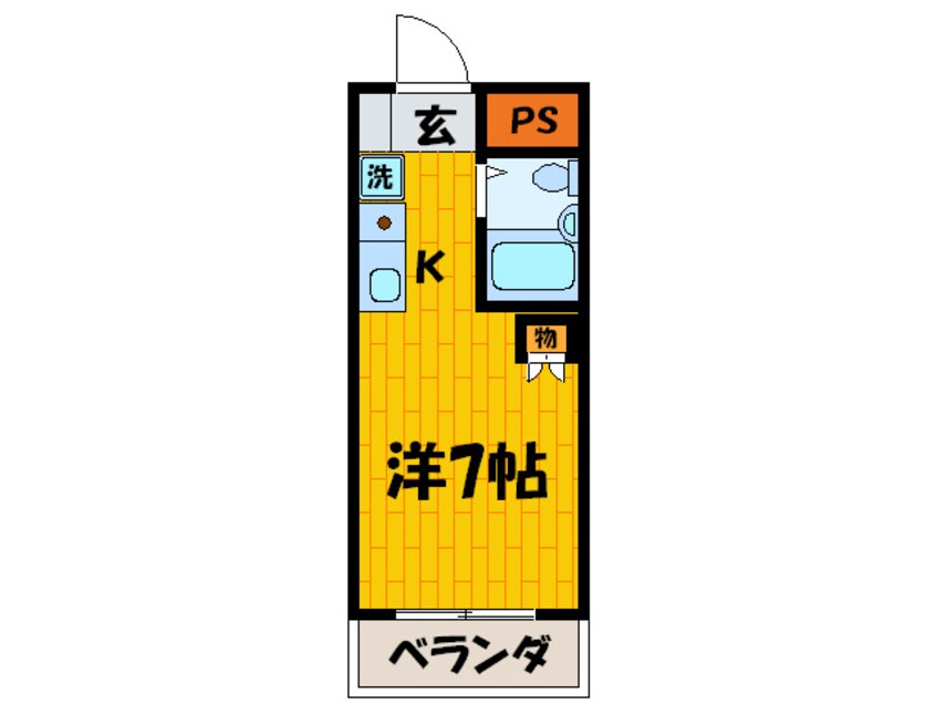 間取図 ドゥエルミヤザキ