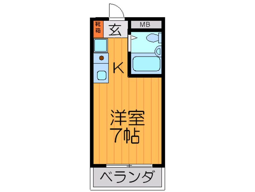 間取図 ドゥエルミヤザキ