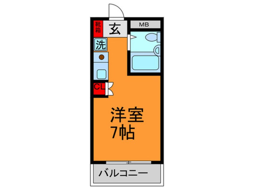 間取図 ドゥエルミヤザキ