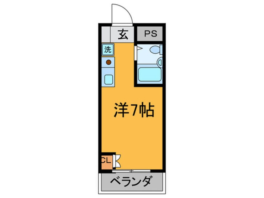 間取図 ドゥエルミヤザキ