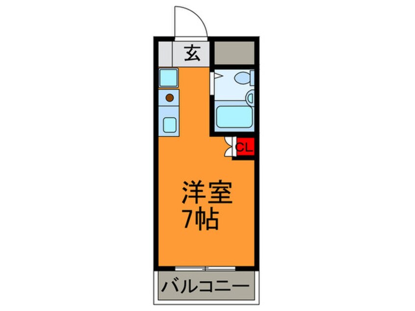 間取図 ドゥエルミヤザキ