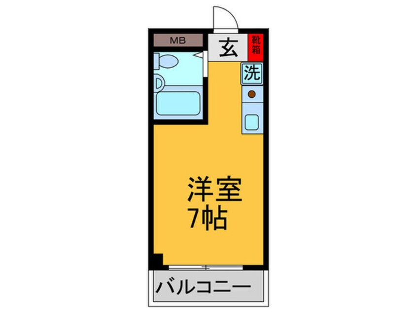 間取図 ドゥエルミヤザキ