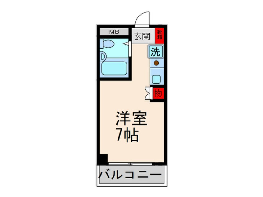 間取図 ドゥエルミヤザキ