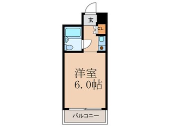 間取図 プレア－ル長柄