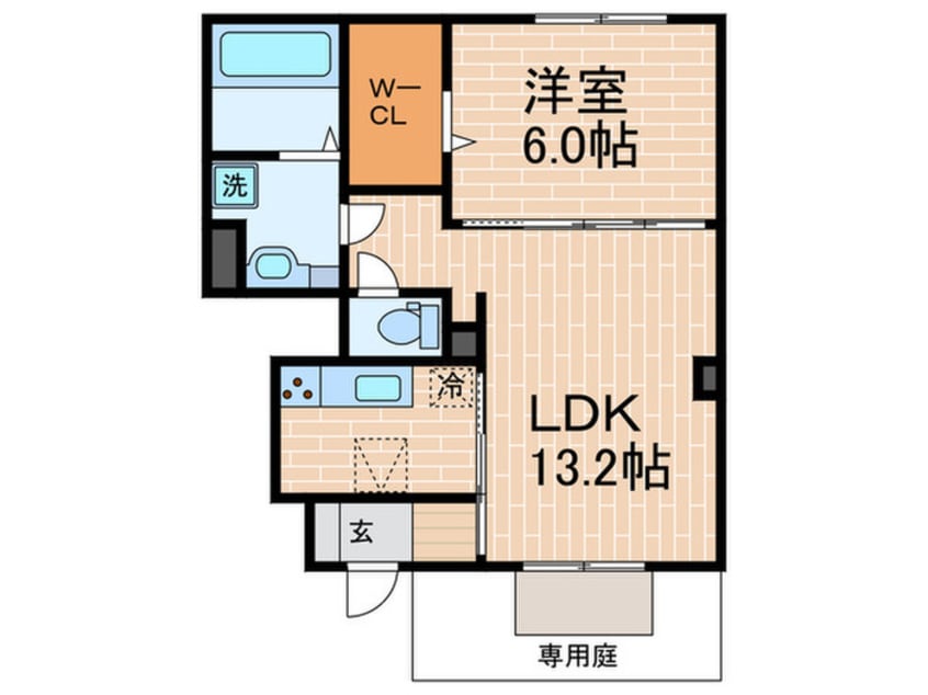 間取図 オーロラアーク五色