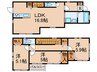 仮)中野西１丁目戸建B 3LDKの間取り