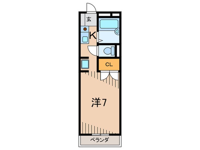 間取り図 ルフロン甲子園