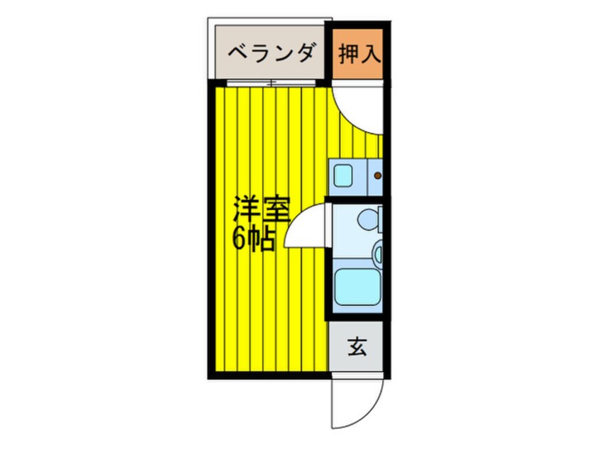 間取図 ジオナ大宮