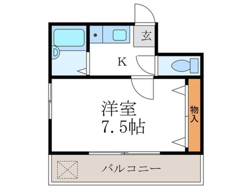 間取図 ドーリア西院