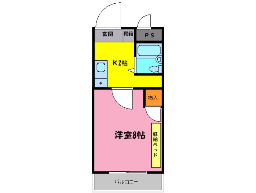 間取図 ル－ラル深井