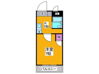 間取図 ル－ラル深井