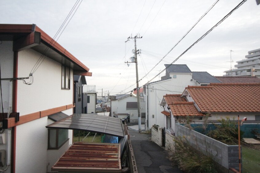 室内からの展望 堀松マンション