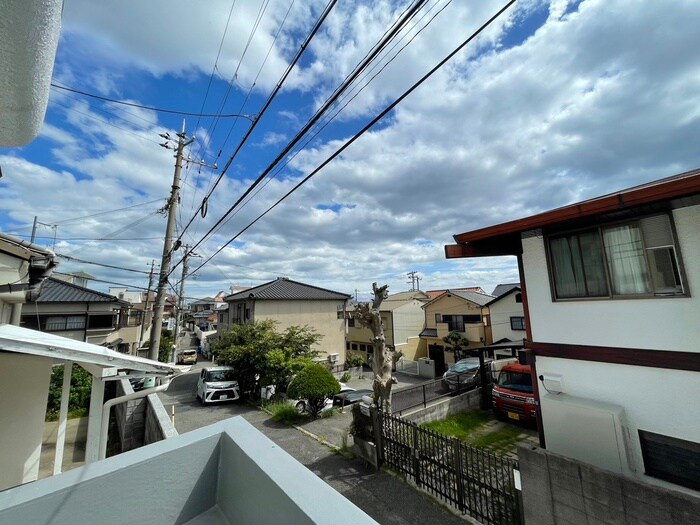 室内からの展望 堀松マンション