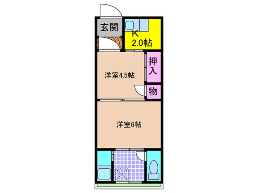 間取図 前川住宅