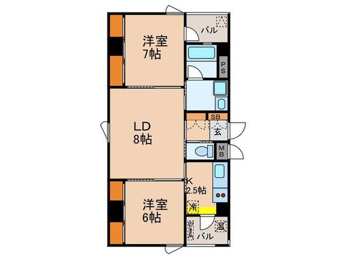 間取り図 春秋荘