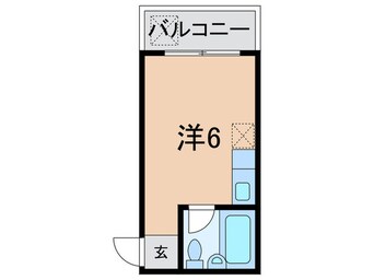 間取図 甲南六甲ハイム（３０５）