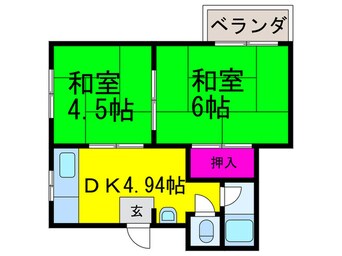 間取図 petitベルン沢ノ町