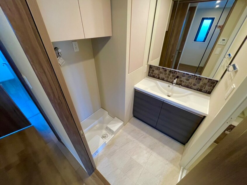 洗濯機置場 ｻﾞ･ﾊﾟｰｸﾊﾋﾞｵ都島ﾌﾛﾝﾄ