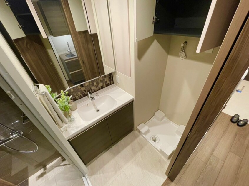 洗面 ｻﾞ･ﾊﾟｰｸﾊﾋﾞｵ都島ﾌﾛﾝﾄ