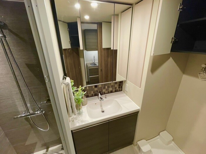 洗濯機置場 ｻﾞ･ﾊﾟｰｸﾊﾋﾞｵ都島ﾌﾛﾝﾄ