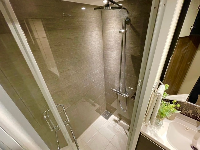 バス／シャワールーム等 ｻﾞ･ﾊﾟｰｸﾊﾋﾞｵ都島ﾌﾛﾝﾄ