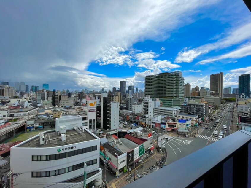 室内からの展望 ｻﾞ･ﾊﾟｰｸﾊﾋﾞｵ都島ﾌﾛﾝﾄ