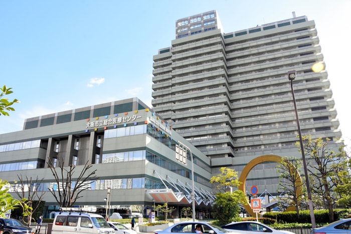 大阪市立総合医療センター(病院)まで300m ｻﾞ･ﾊﾟｰｸﾊﾋﾞｵ都島ﾌﾛﾝﾄ