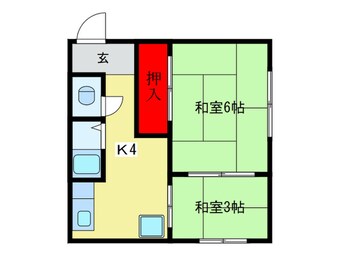 間取図 新世界ニューハイツ東館