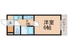 ミシェール住之江 1Kの間取り