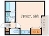 ｒｅｓｉｄｅ大庄西町 1Rの間取り